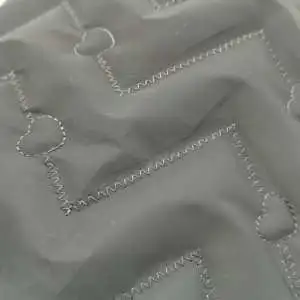 MQ High Visibility Series 100% Polyester Waterproof Wind-Proof Breathable Silver Coated Reflective Fabric Quilted W Lining