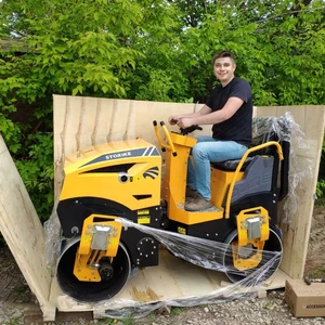 Ride-on Road Roller Construction Machinery Hydraulic Small Road Roller 1 Ton 3 Ton 5 Ton Double Drum Roller Compactor For Sale