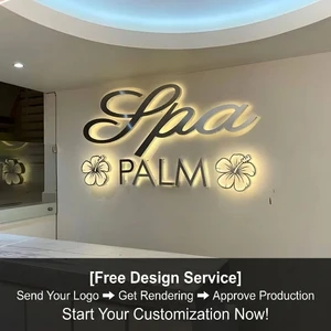 Enseigne Lumineuse Custom Backlit Signs Board Outdoor Business Sign Logo Outdoor Advertising Logo Signs For Business Outdoor