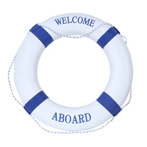 YEAN High-Buoyancy Foam Life Rings for Water Rescue: Adult & Child Sizes, Outdoor Rafting, Mediterranean Style