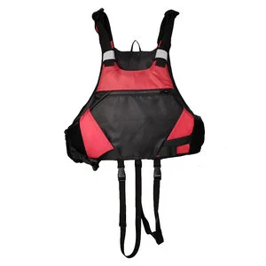 Adult Outdoor Multifunctional Life Jacket with Adjustable Safety Strap for Fishing Surfing Sailing and Other Marine Sports