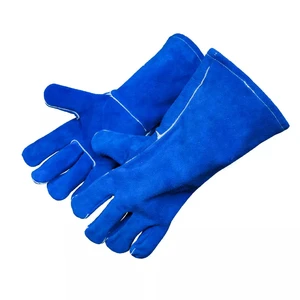 Best Quality Cow Split Leather Safety Working Welding Gloves Wholesale Heat Resistant Hand Protective Work Gloves For Welder