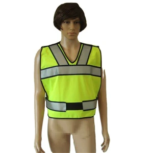 High vis reflective safety vest fabric for wholesale