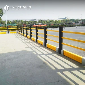 Everbesten Flexible Protection System Safety Barrier Bollard TUV Certified High Strength Warehouse Traffic Equipment Industrial