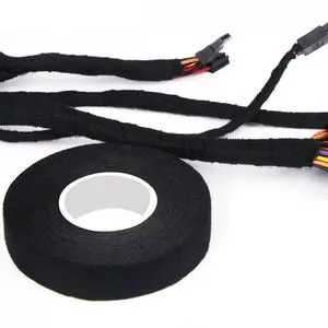 Wire Harness Cable Tape Flannel Fabric Car Noise Reduction Tape Temperature Resistance Fleece Wire Harness Tape
