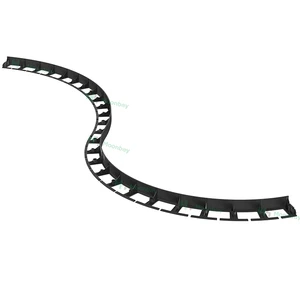 Modern Design Plastic Snap Edges For Garden Paver Edging Straight Snapping Grass Securing Bricks Stones Pavers For Outdoor Use