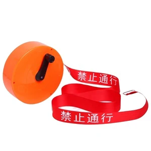 Industrial Magnetic Suction Red Reflective Warning Tape Roll Cassette Design 5-7cm Width 10-100m Sizes for Road Traffic Safety