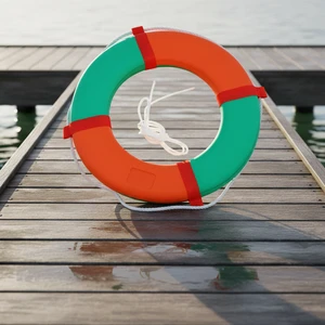 High Buoyancy JMDS-5008 Lifebuoy 28 Inch 350-600mm Wholesale Durable Lifesaving Ring for Pool Beach Hotel School Water Rescue