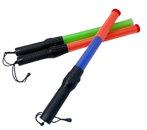 High Visibility 54cm LED Traffic Baton Secure Guard & Defence Stick for Traffic Safety Control Traffic Warning Products