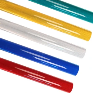 ASTM Type 11 PMMA Reflective Sheeting Self Adhesion Reflective Film Vinyl Material Traffic Signs