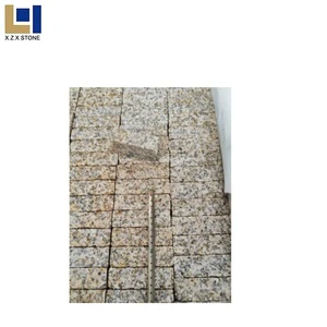 Good Quality Yellow Granite Curbstone G682 Granite Curbstone Cut-to-size Granite Curbstone Garden Flooring Wholesale Price