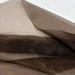 Custom Color Georgette Crystal Organza Tulle Fabric Roll Reflective Fabric With Competitive Prices for Dresses and Clothing