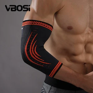 VBOSi 6037 Unisex Adjustable Breathable Nylon Elastic Elbow Sleeve Brace Customized Label Wholesale Medical Advanced Protection