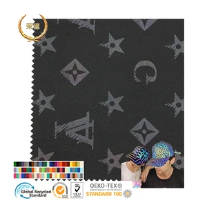 Customized 4-Side Stretch Colorful Reflective Print Fabric for Ski Suits Windproof Warm and Breathable Liner Outdoor Use Fabric