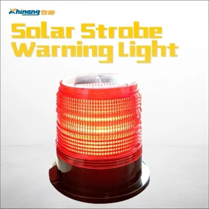 Solar Traffic Warning Products Car Warning Light High Intensity Prismatic Strobe Beacon Strong Ground Mount Plastic Best Price