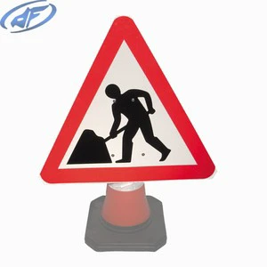 Best Quality Trademark Traffic Sign Reflector Road Signs Men Working Sign