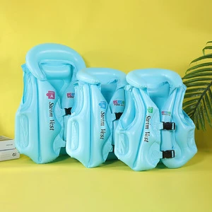 Adults Air Yellow Pool Tube Floats Kids Baby Children'S Lifebuoys Swimsuit Inflatable Arms Swimming Tube Ring Life Vest Jacket