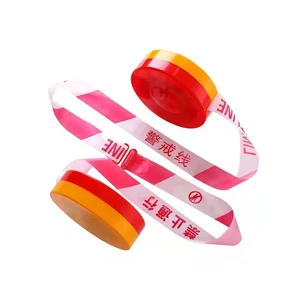 Telescopic Type Safety Warning Line Traffic Construction Site Warning Belt Boxed 50 Meters Safety Isolation Warning Line