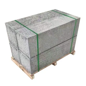 High Quality Natural Dark Grey Granite Road KerbStone Curbstone G654 Kerbstone for Garden Road Decoration