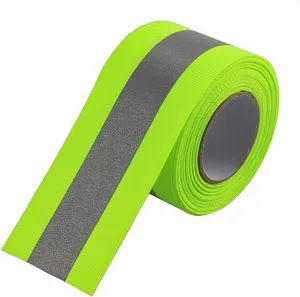HCSP High Visibility Reflective Chemical Cloth Warning Reflective Fabric Sew on Garment Accessories