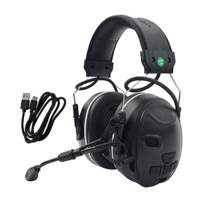 Best Quality C51 Hearing Protection Sound Pick-up Durable Bluetooth Headset Safety Industrial Electronic Earmuffs for Anti-Noise