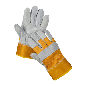 Customized Anti-heat Hand Protective Hot Leather Gloves Welding Safety Work Gloves