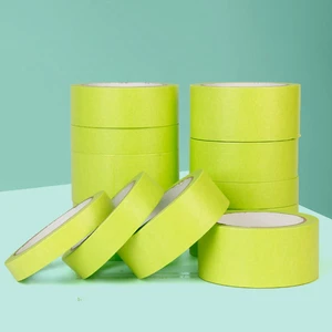 Washi Paper Masking Tape Premium Green Painting Sharp Lines Tape For Car Auto Body Shop
