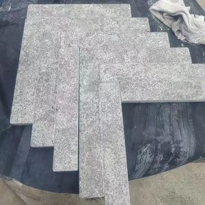 Natrual Exterior Blue/Black Limestone Flooring Tiles Limestone Facade Exterior Wall Stone Cladding Panel