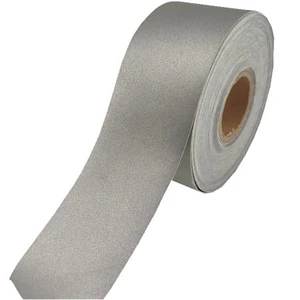 Manufacturer's High Reflective Cloth Bright Silver Tc Chemical Fiber Plus Polyester and Cotton Sewn Reflective Fabric