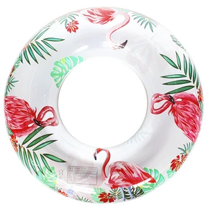 Factory Direct Supply Outdoor Beach Swim Pool Float Ring Life Buoy Pvc Children's Inflatable Swimming Ring for Hot Sale