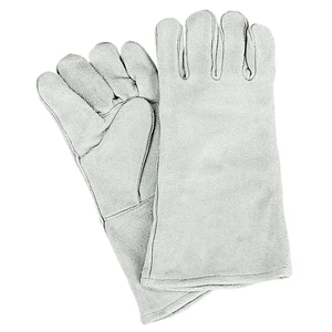 Long Anti Cut Leather Gloves Welding Gloves Welding Leather Work Gloves Men for Bulk