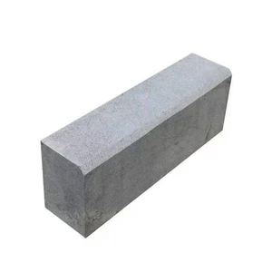 Granite Marble Curbstone Sesame White Flat Side Slope Arc Stone Model 1-Sesame White