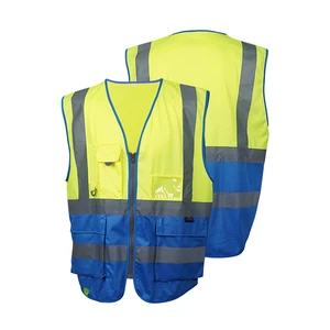 Customizable Safety Vest with High Brightness Reflective Strip Reflective Vest Clothing with Logo
