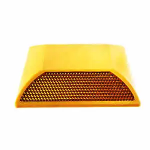 PMMA High Intensity Prismatic Cat Eye LED Traffic Warning Light ABS Material Roadside Side Marker