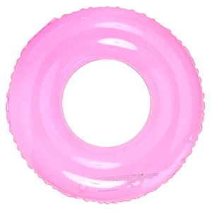 Portable PVC Thickened Swim Rings Transparent Inflatable Floating Rings Male and Female Lifebuoys for Children for Pool Usage