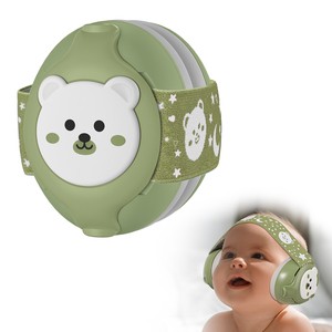 Custom Logo ASTM F963 Baby Safety Earmuffs 25dB SNR Adjustable Headband Noise Reduction for Infant Toddler Hearing Protection