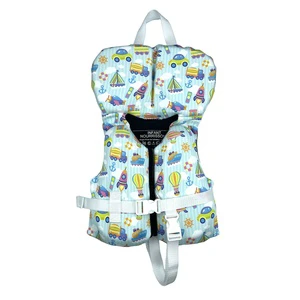 Infant Life Jacket Custom Water Sport Life Vest Summer Swim Vest Life Vest for Kids Support Collar with Grab Handle