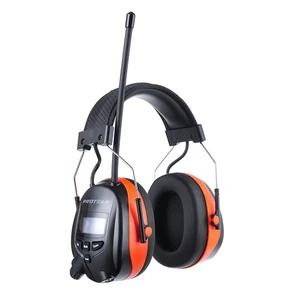 Bluetooth Noise Cancelling Headphones With Digital Display Protect Hearing Soundproof Safety Ear Muff Manufacturer