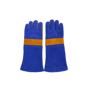 Welding Gloves Leather Safe and Puncture-Proof Fire Resistant and High Temperature Resistant Budget-Friendly Safety Gloves