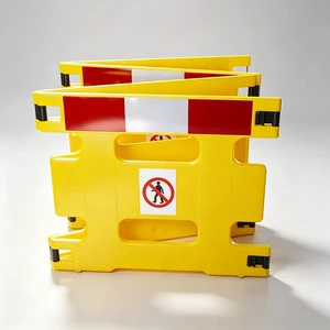 Best Selling PE Reflective Protection Rating IP10 Road Safety Warning Barrier for Public Traffic Segregation