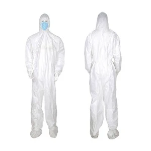 High Quality Overall Work Wear Chemical Protective Safety Suit Disposable Protective Clothing Industrial Wholesale Custom Logo