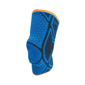Sports Protective Running Knee Compression Sleeve Support with Spring and Silicone Pad