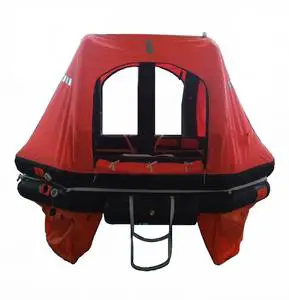 Solas Approved Self Righting Inflatable Life Raft for 15P With CCS Certificate