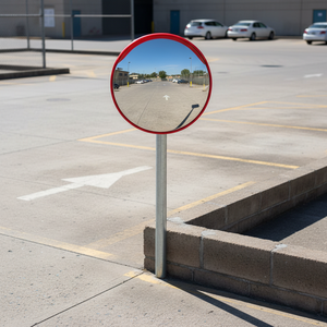 Waterproof Outdoor Door Shatterproof Convex Wide Angle Mirror Traffic Safety Mirror for Garage Driveway Blind Spot