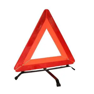 Roadside Emergency Reflective Tripod Warning Sign Folding Car Tool Essential Safety Device for Vehicle Breakdown