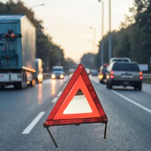Road Safety Warning Triangle Reflector Traffic Safety Foldable Emergency Warning Triangle Reflector Car Safety