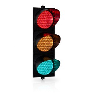 Traffic Light Suppliers Dia.300mm Red Yellow and Green Ball with Cobweb Lens LED Traffic Light