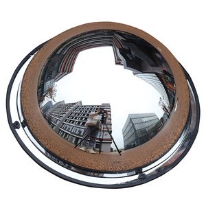 360 Degree Full Viewing Convex Mirror And Concave Mirror, New Product Indoor Safety Big 100cm Dome Mirror