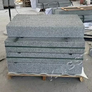 Darker Grey Granite Curbstones Slabs KMGSTONE KMG-G Model 5-Year Warranty Fujian Origin