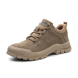 New Four-season Labor protection Shoes for Men and Women, Steel Head Anti-smashing and Stab-proof Comfortable Safety Shoes